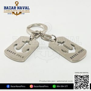 Llavero ancla BRAVO ZULU