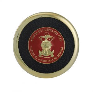 Juego 6 Posavasos IMAP enchapados en oro
